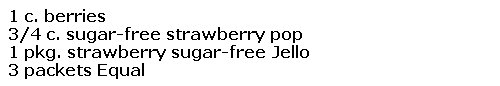 strawberry jam for diabetics